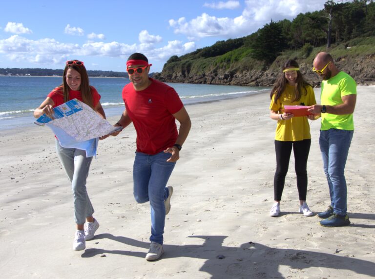 jeu d'orientation teambuilding 1